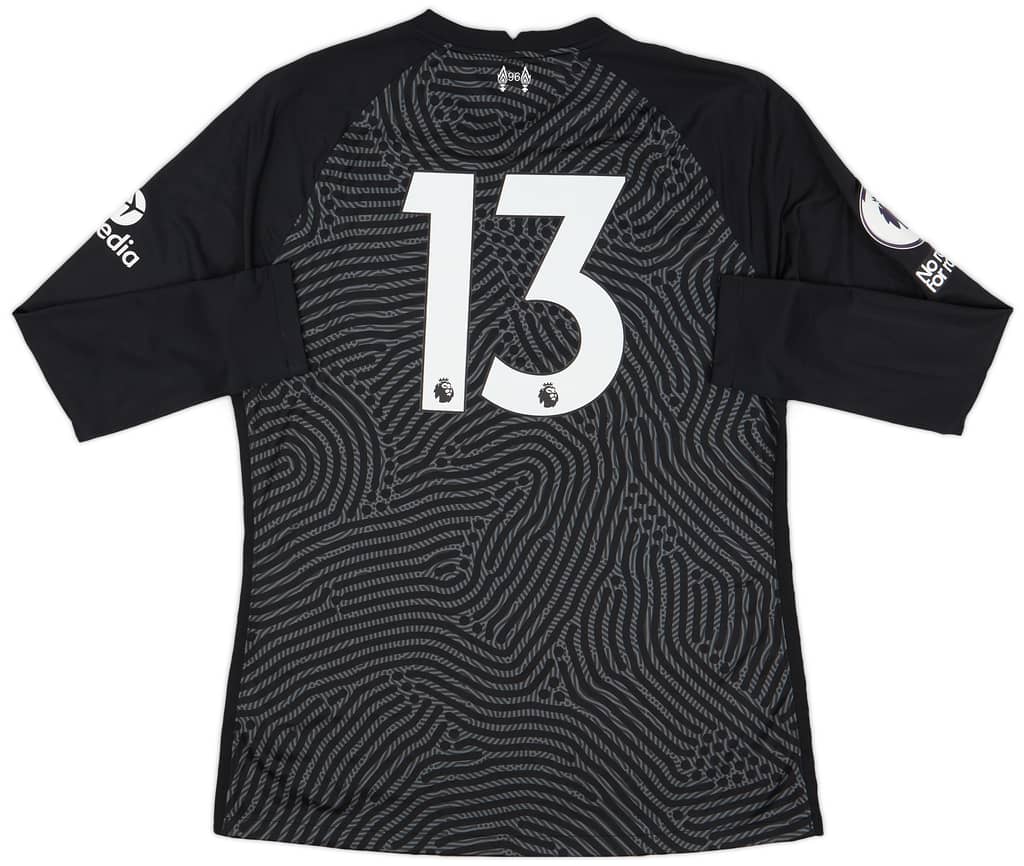 2020-21 Liverpool Match Issue GK Shirt #13