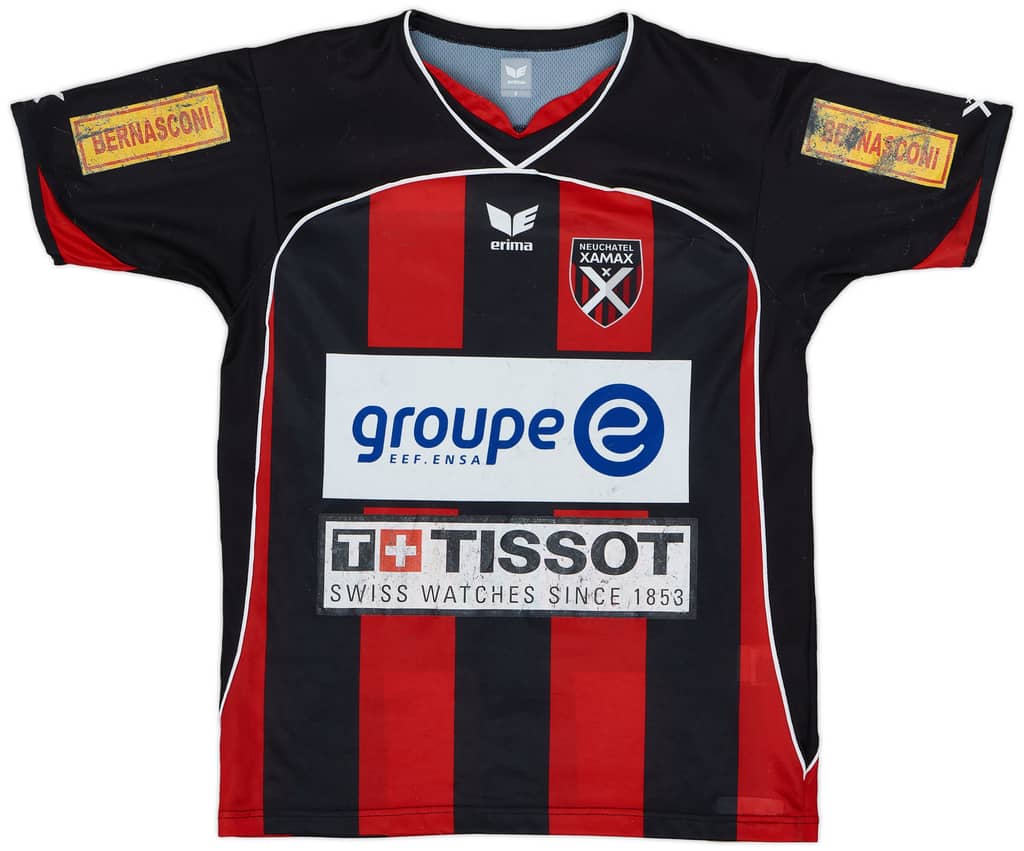 2007-08 Neuchatel Xamax Home Shirt Everson #11 - 6/10 - (S)