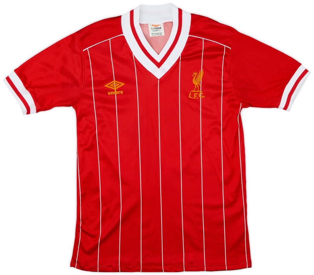 1982-85 Liverpool Home Shirt - 7/10 - (S)