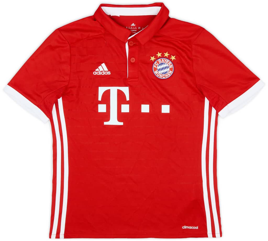 2016-17 Bayern Munich Home Shirt - 9/10 - (M.Boys)