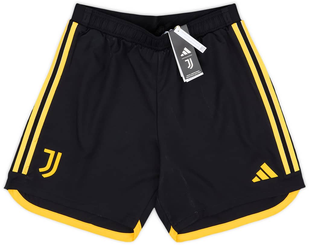 2023-24 Juventus Authentic Home Shorts
