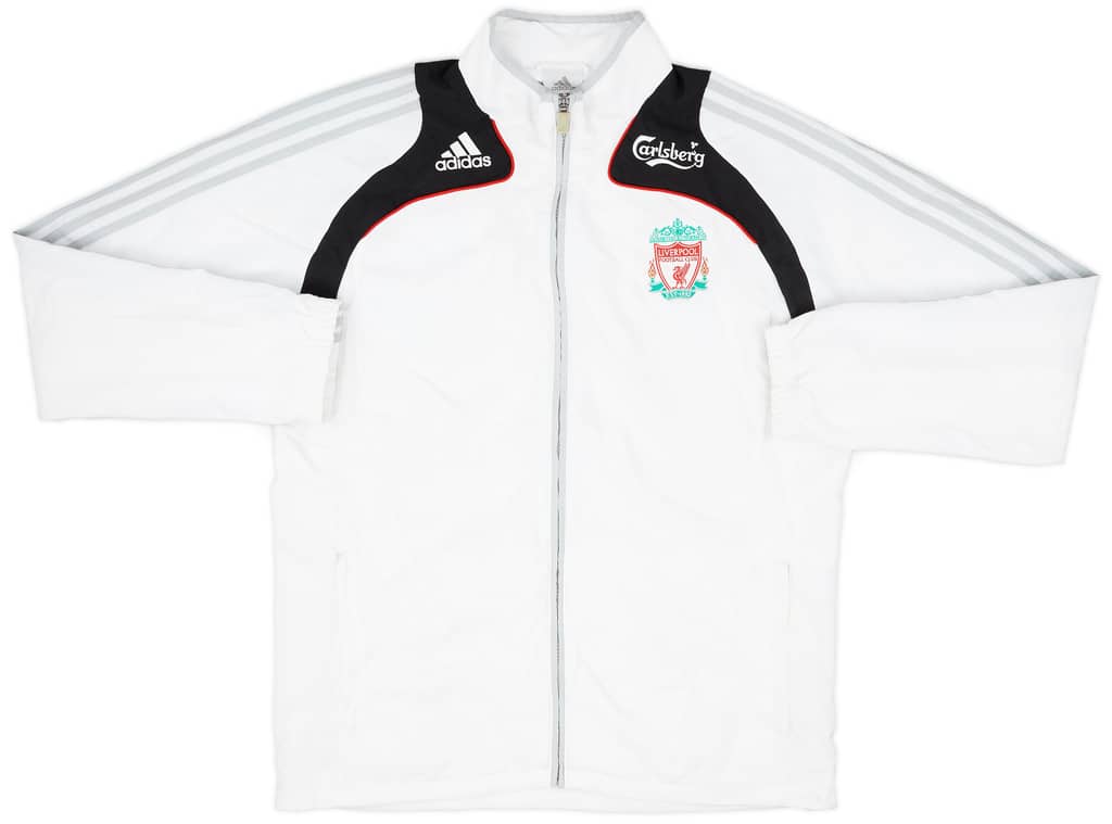 2008-09 Liverpool adidas Track Jacket - 8/10 - (L/XL)