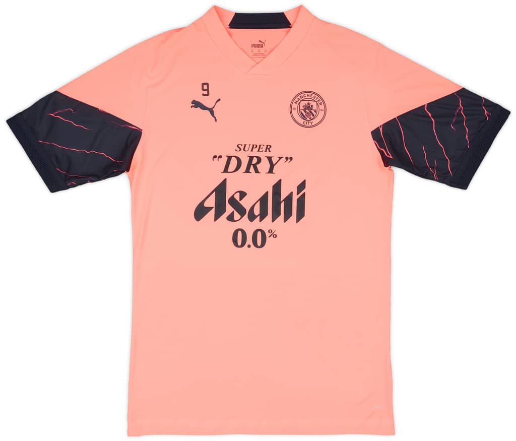 2023-24 Manchester City Player Issue Pro Training Shirt #9 (Haaland) - 5/10 - (XL)