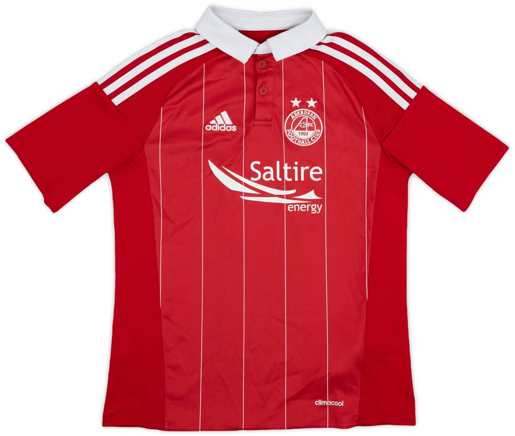 2016-17 Aberdeen Home Shirt - 8/10 - (M.Boys)