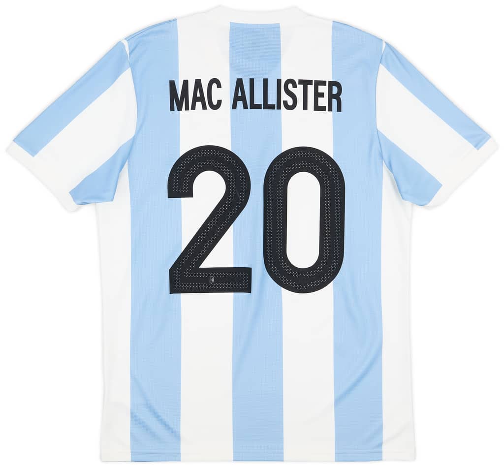 2024-25 Argentina Anniversary Shirt Mac Allister #20