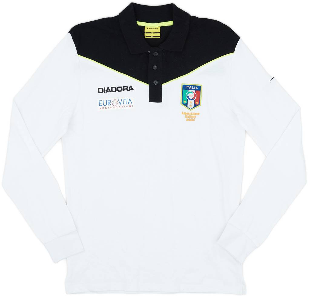 2000s Italy Diadora Referee L/S Shirt - 8/10 - (S)