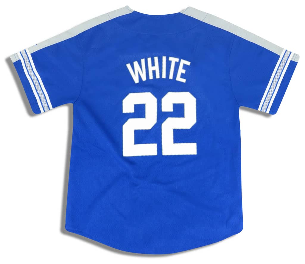 1999-00 LA Dodgers White #22 Starter Jersey Y