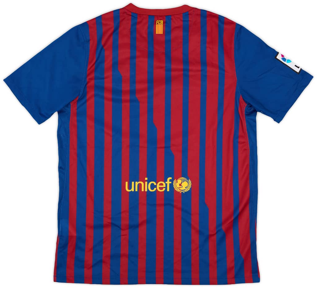 2011-12 Barcelona Home Shirt - 9/10 - (XL.Boys)