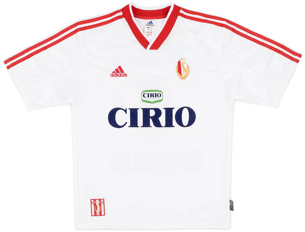 1999-00 Standard Liege Match Issue Away Shirt Goossens #9