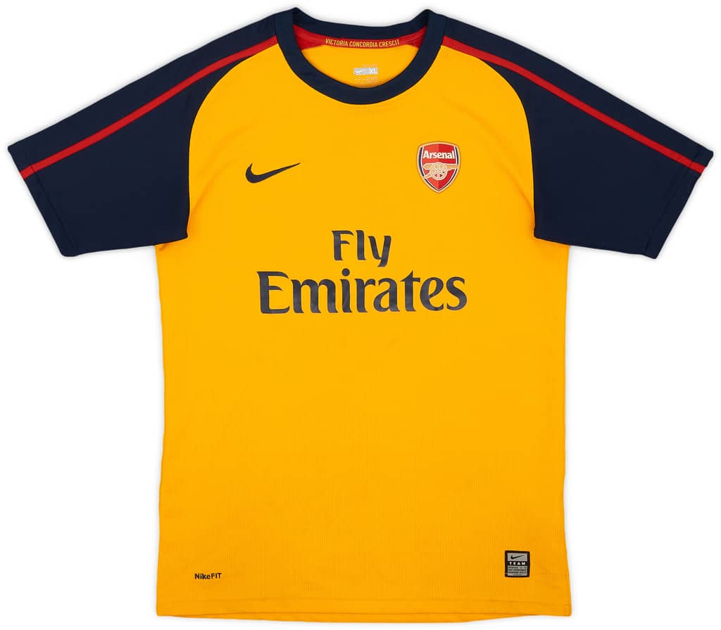 2008-09 Arsenal Away Shirt - 8/10 - (XL.Boys)