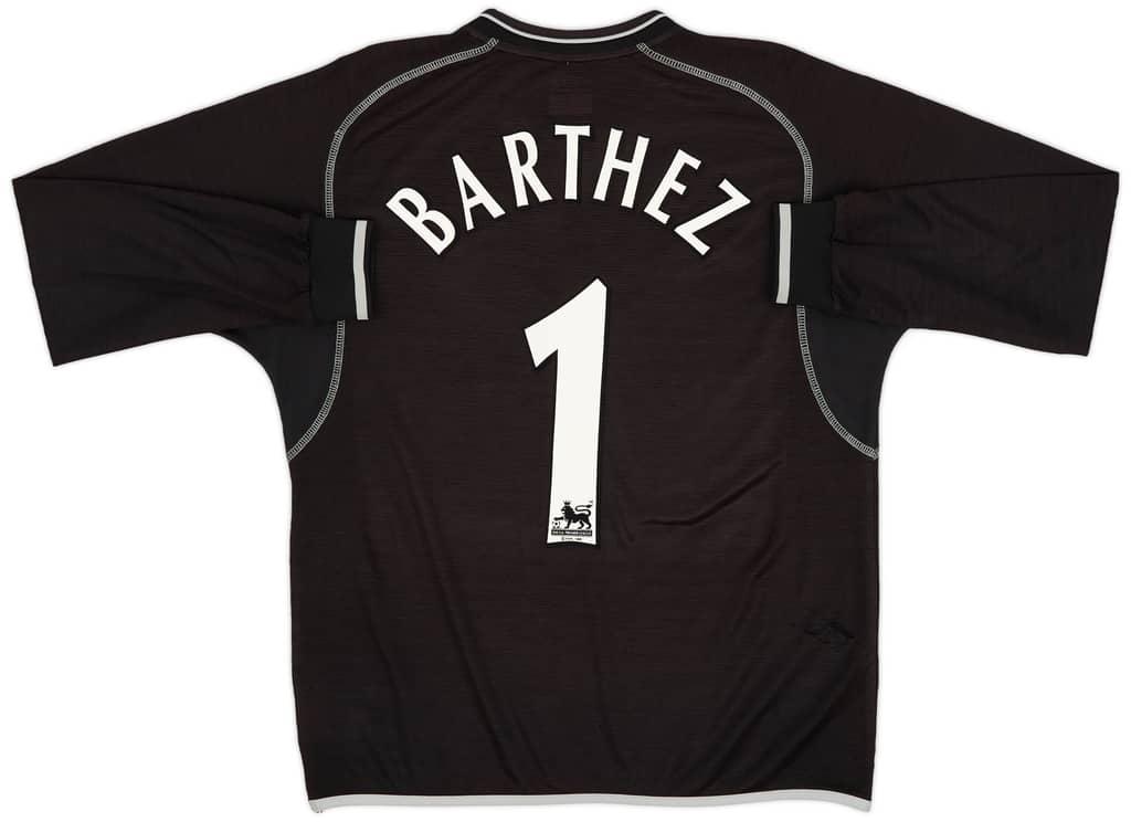 2000-02 Manchester United GK Shirt Barthez #1 - 8/10 - (Y)