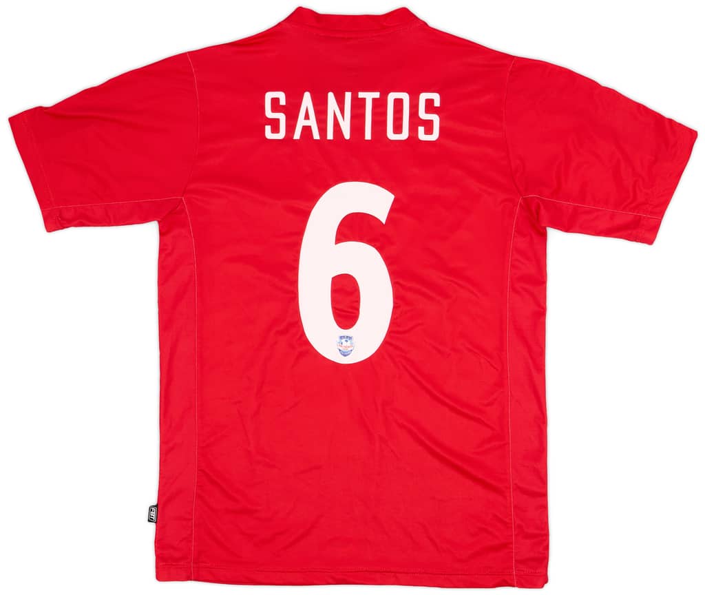2011 Thai Premier League All Stars Home Shirt Santos #6 - 9/10 - (XL)