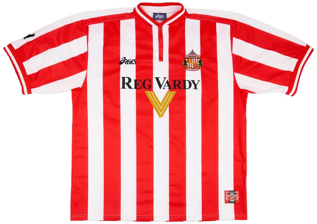1999-00 Sunderland Home Shirt Quinn #9 - 10/10 - (XXL)