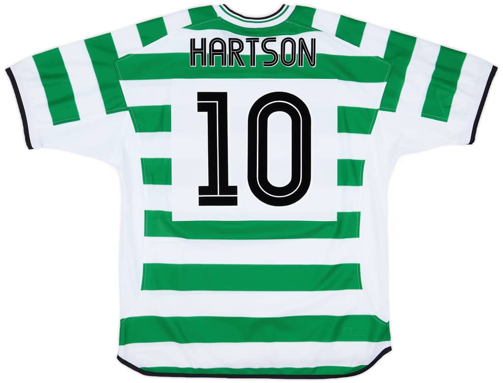 2001-03 Celtic Home Shirt Hartson #10 (XL)