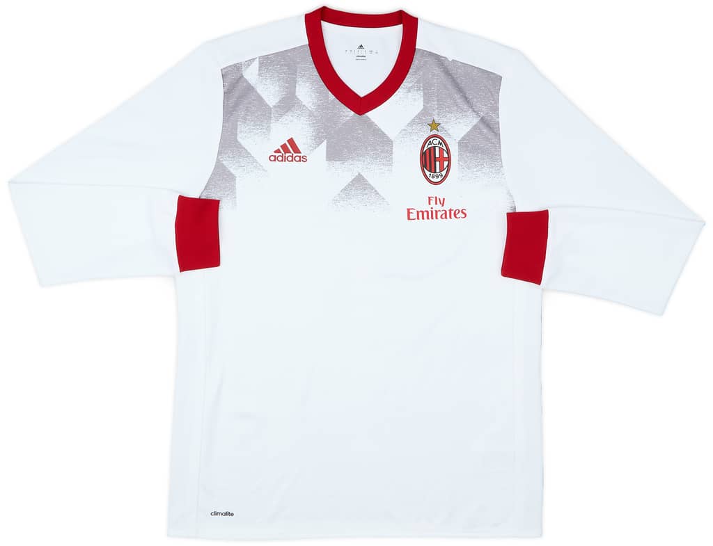 2016-17 AC Milan adidas Training L/S Shirt - 10/10 - (L)