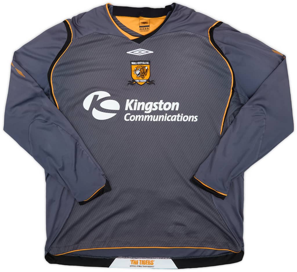 2008-09 Hull City Away L/S Shirt - 7/10 - (XXL)