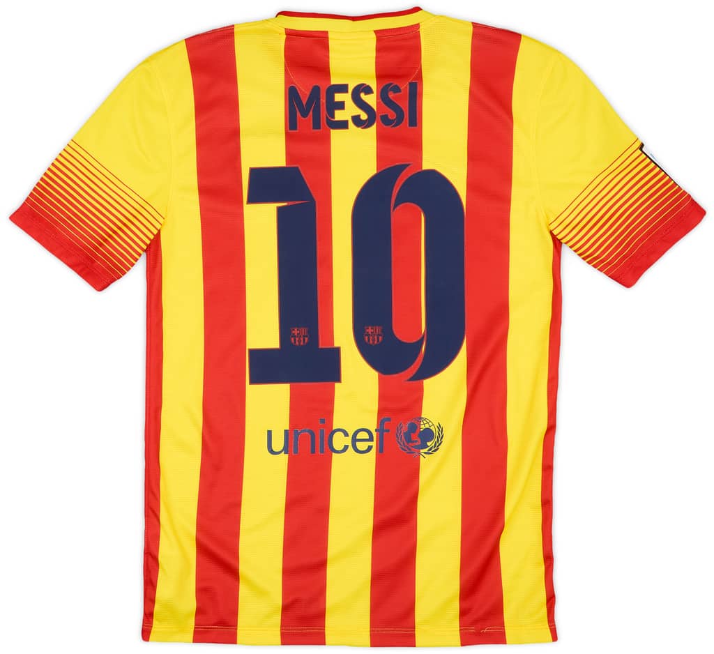 2013-15 Barcelona Away Shirt Messi #10 (S)