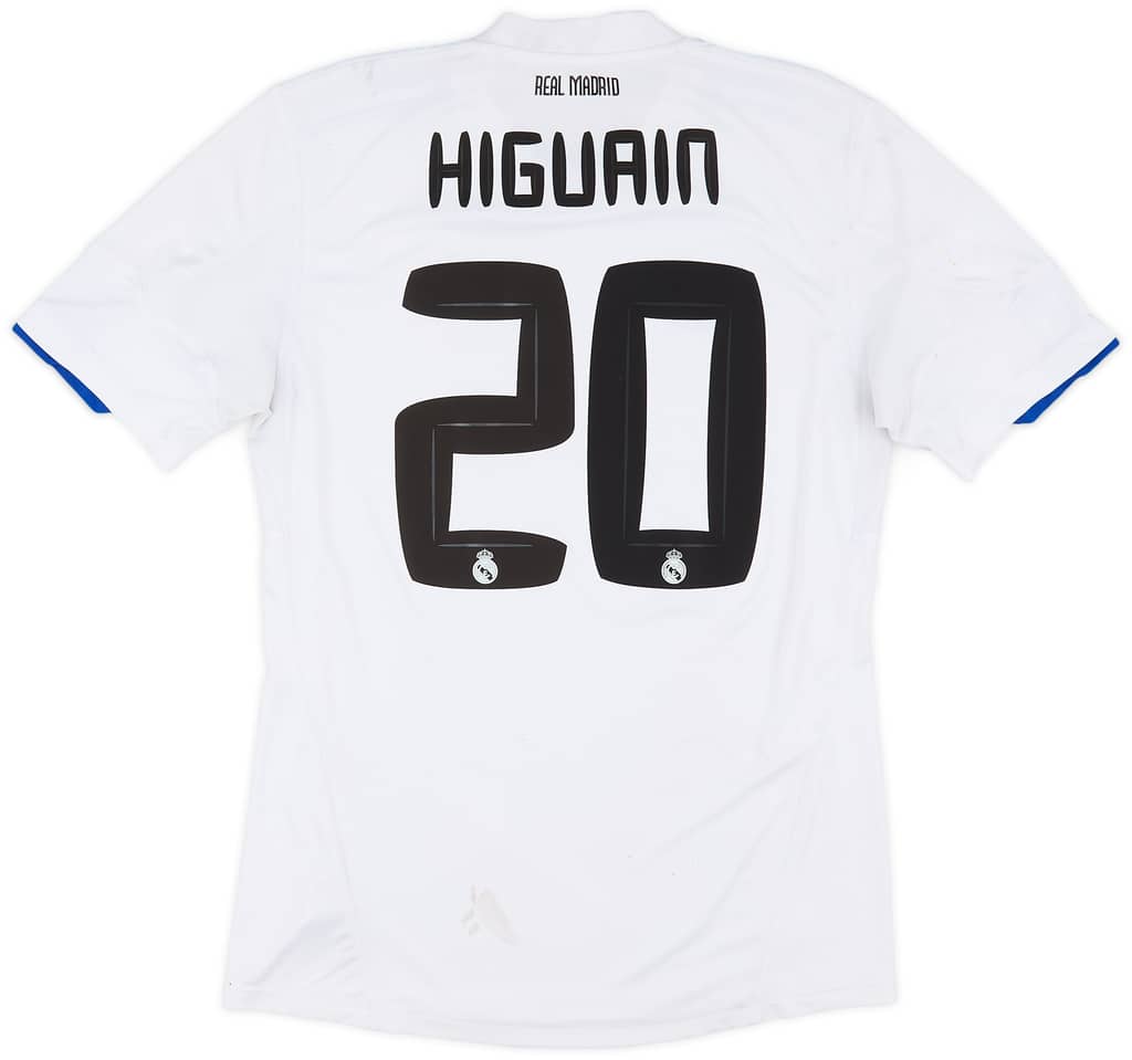 2010-11 Real Madrid Home Shirt Higuain #20 - 5/10 - (M)