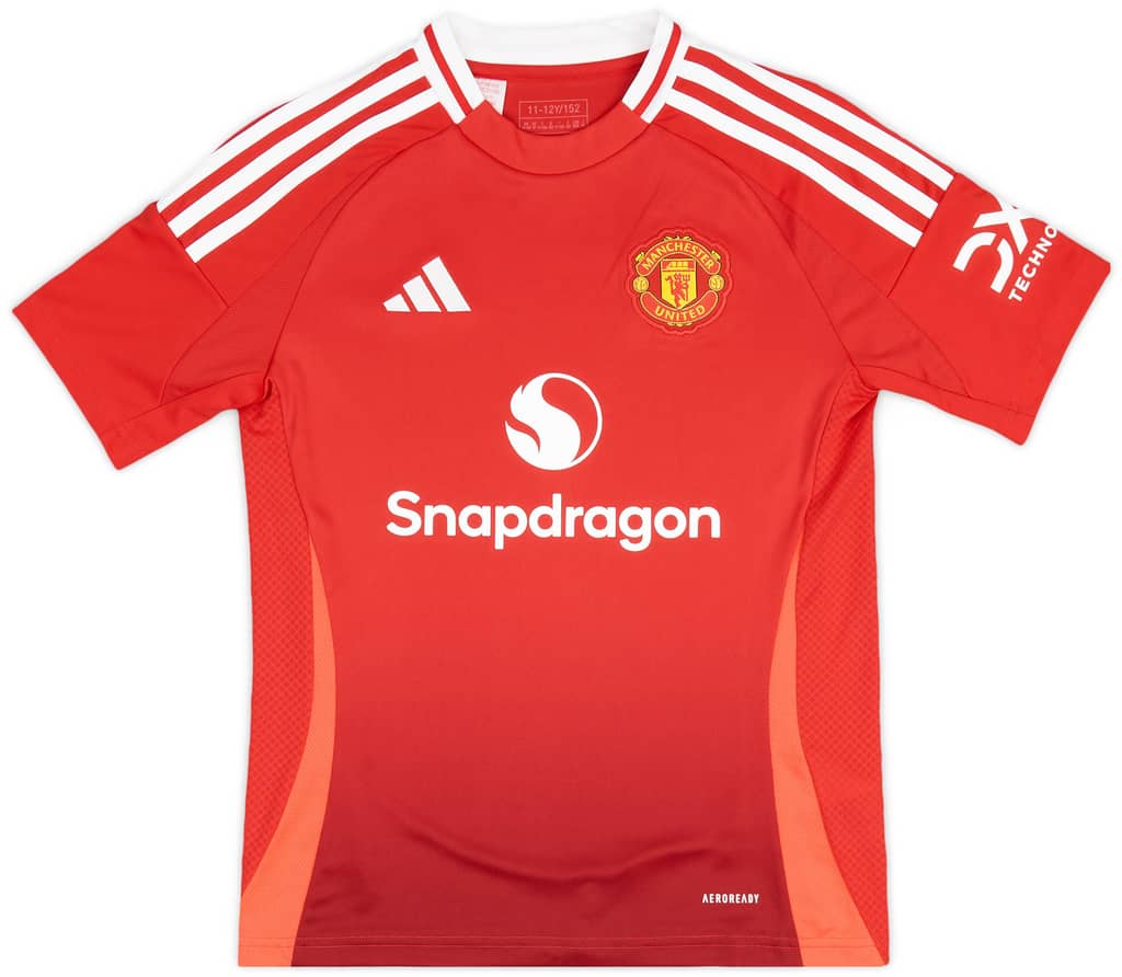 2024-25 Manchester United Women's Home Shirt Toone #7 (KIDS)