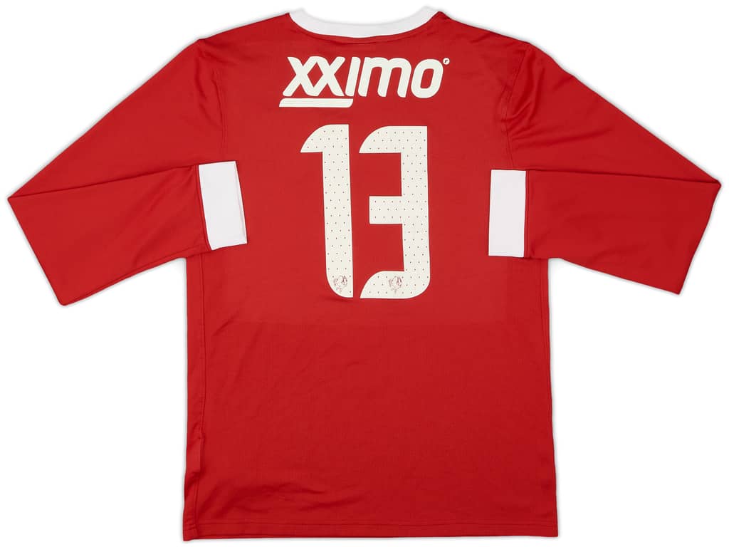 2012-13 FC Twente Home L/S Shirt #13 - 6/10 - (M)