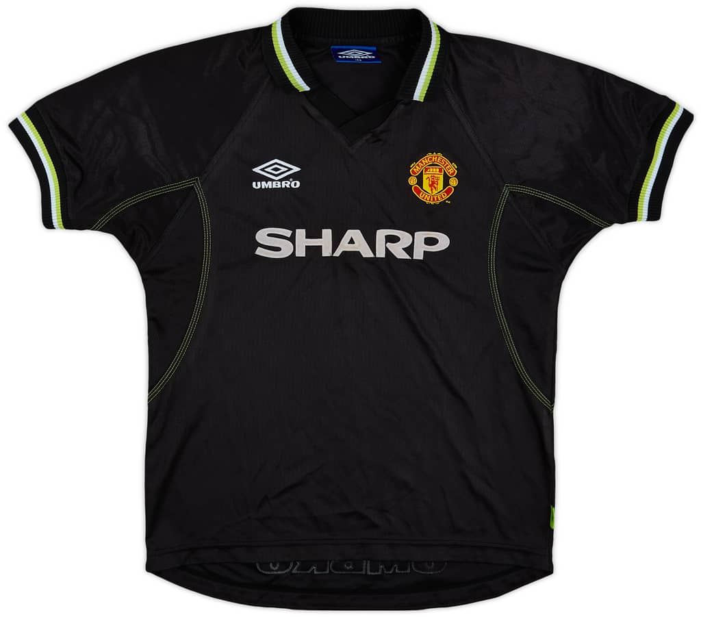 1998-99 Manchester United Third Shirt - 7/10 - (L.Boys)