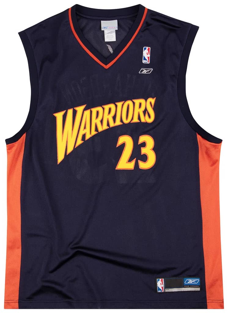 2002-04 Golden State Warriors Richardson #23 Reebok Jersey (Away) L
