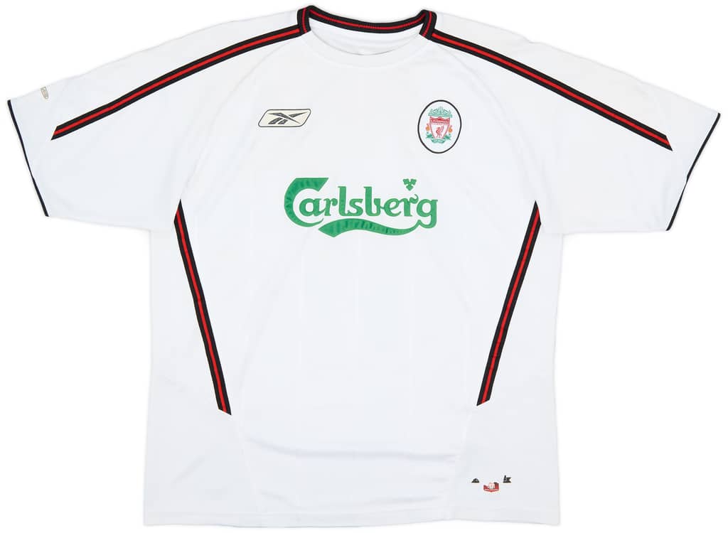 2003-04 Liverpool Away Shirt Gerrard #17 - 6/10 - (L)