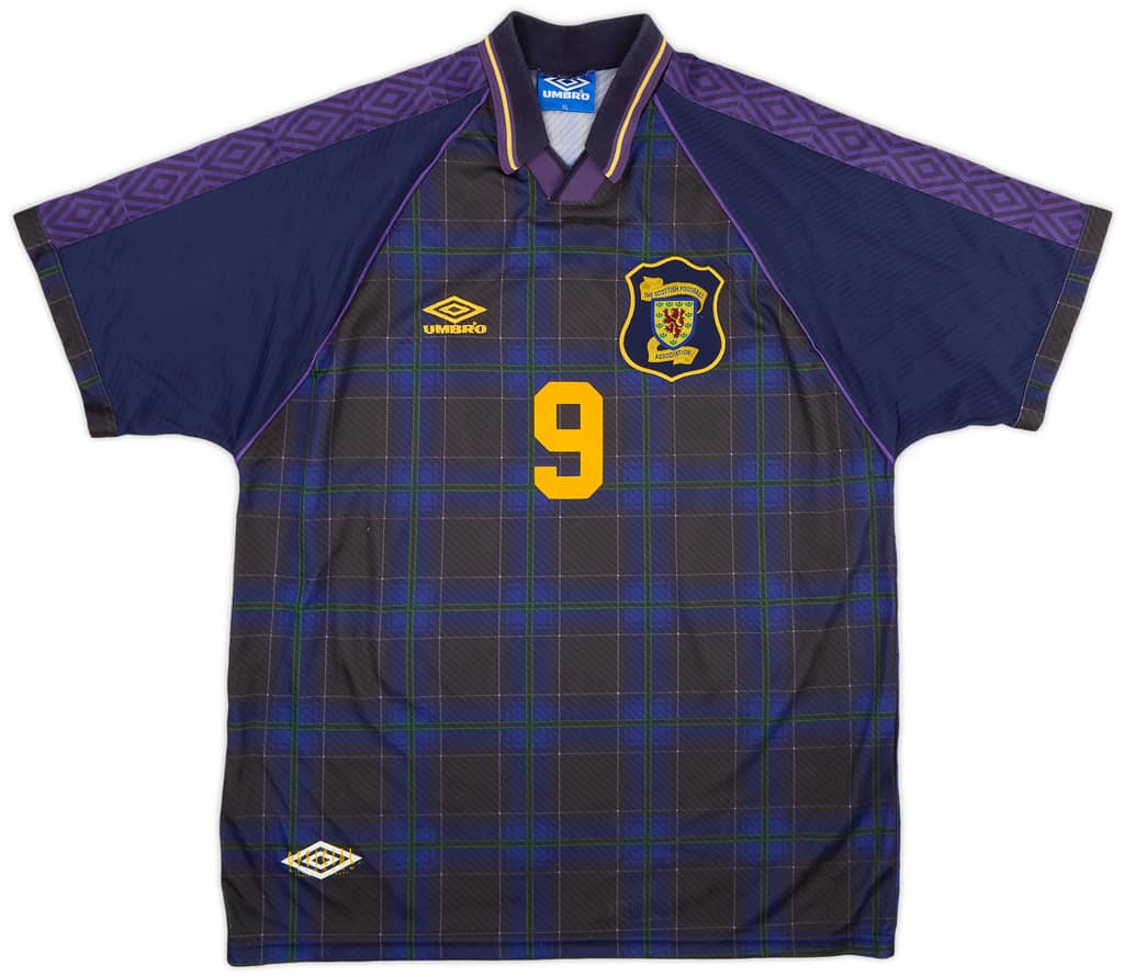 1994-96 Scotland Home Shirt McCoist #9 - 9/10 - (XL)