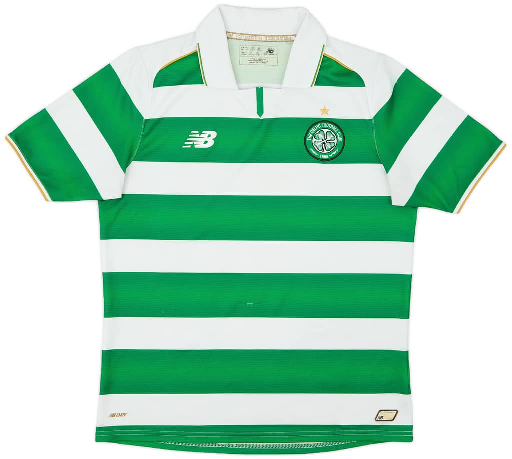 2016-17 Celtic Home Shirt - 6/10 - (XL.Boys)