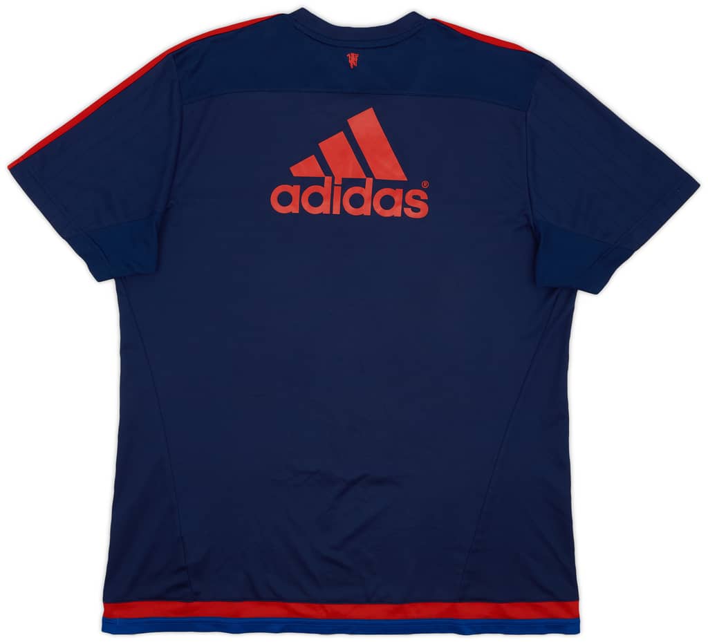 2015-16 Manchester United adidas Training Shirt - 8/10 - (XL)