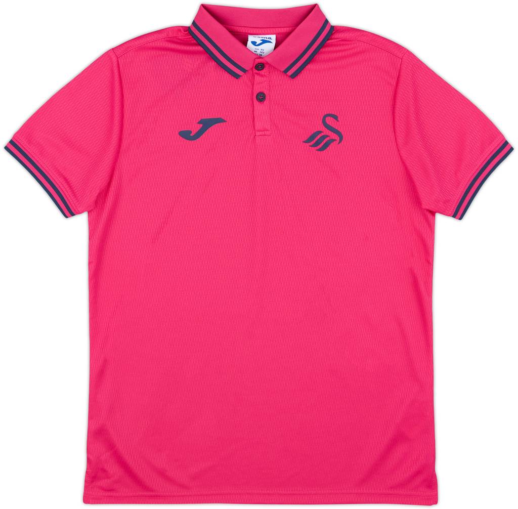 2023-24 Swansea City Joma Polo T-Shirt (13-14 Years)