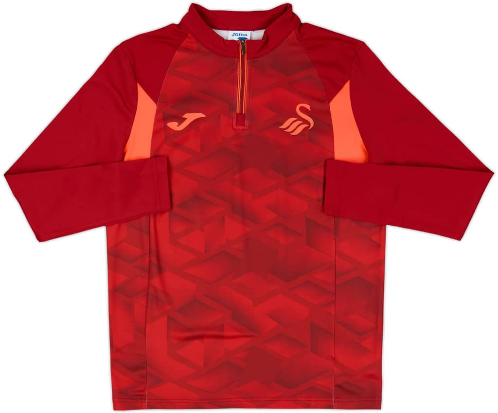 2023-24 Swansea City Joma 1/4 Zip Training Top (13-14 Years)