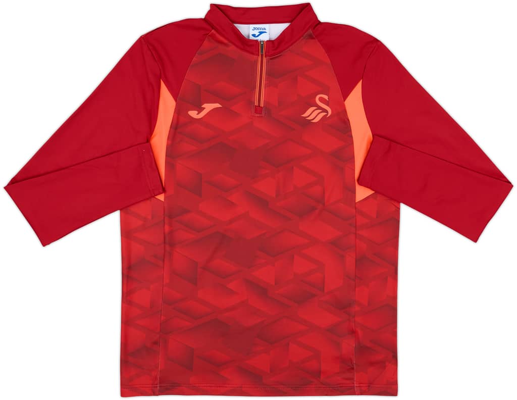 2023-24 Swansea City Joma 1/4 Zip Training Top