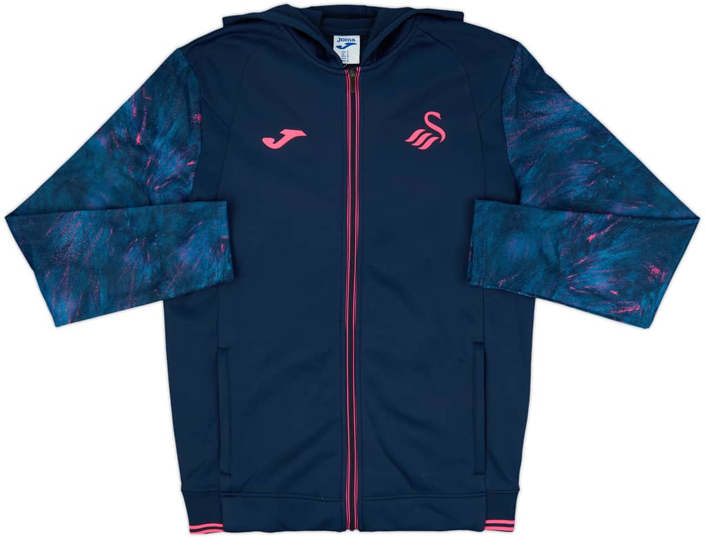 2023-24 Swansea City Joma Hooded Jacket