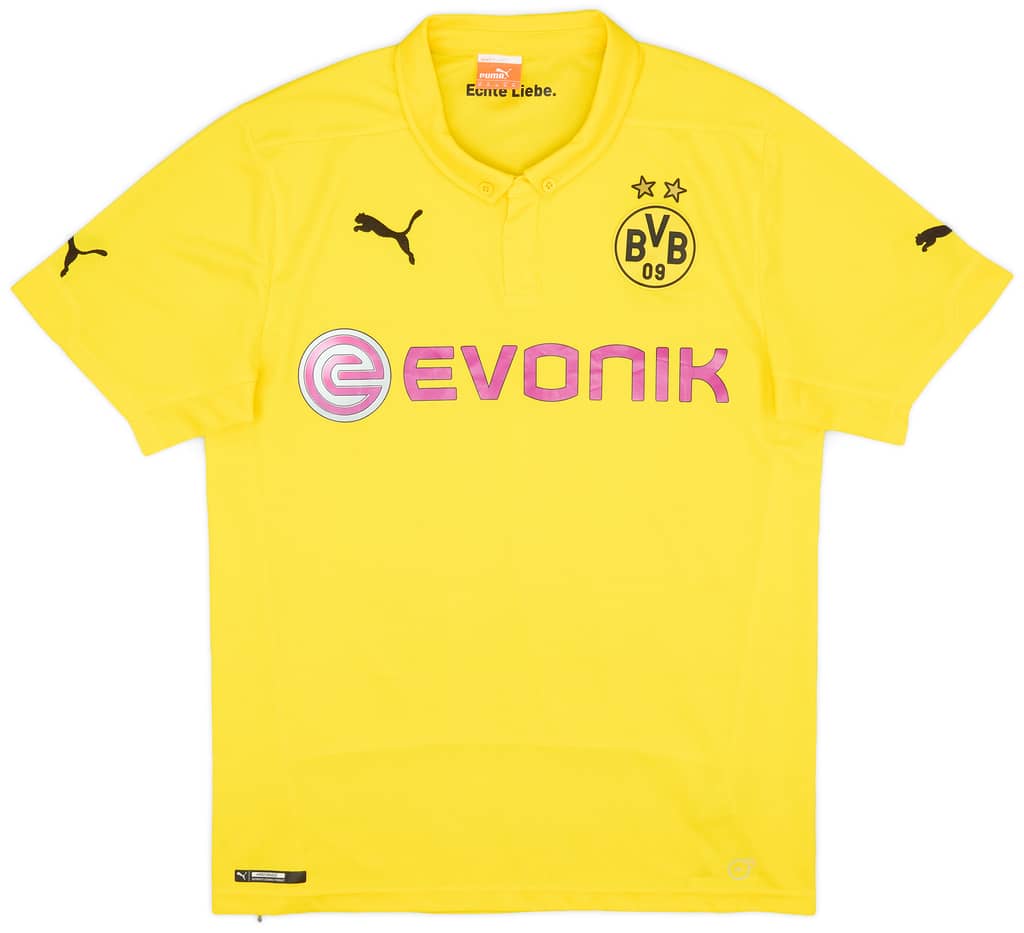 2014-15 Dortmund CL Home Shirt - 9/10 - (M)