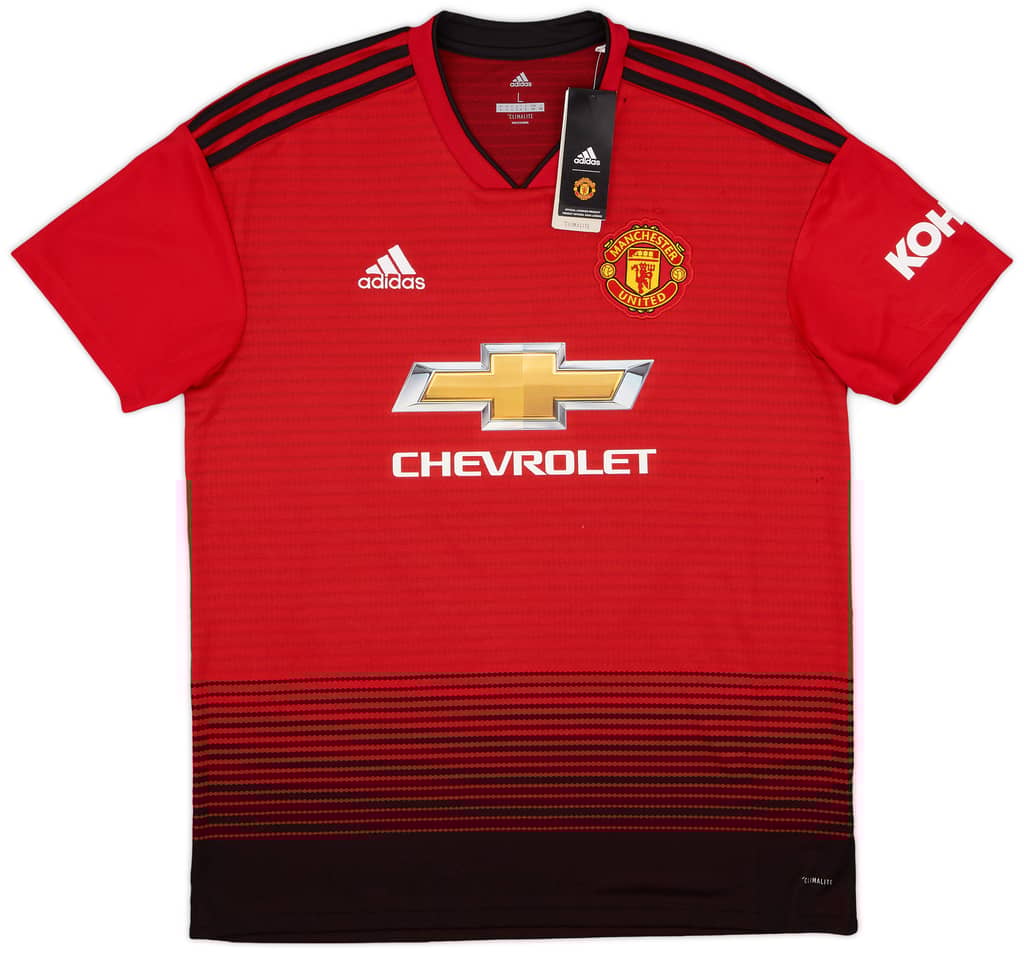 2018-19 Manchester United Home Shirt Mata #8 (L)