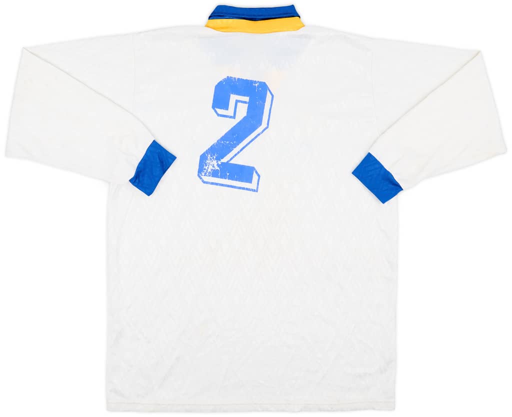 1990-92 Parma Scuola Calcio Home L/S Shirt #2 - 6/10 - (XL)