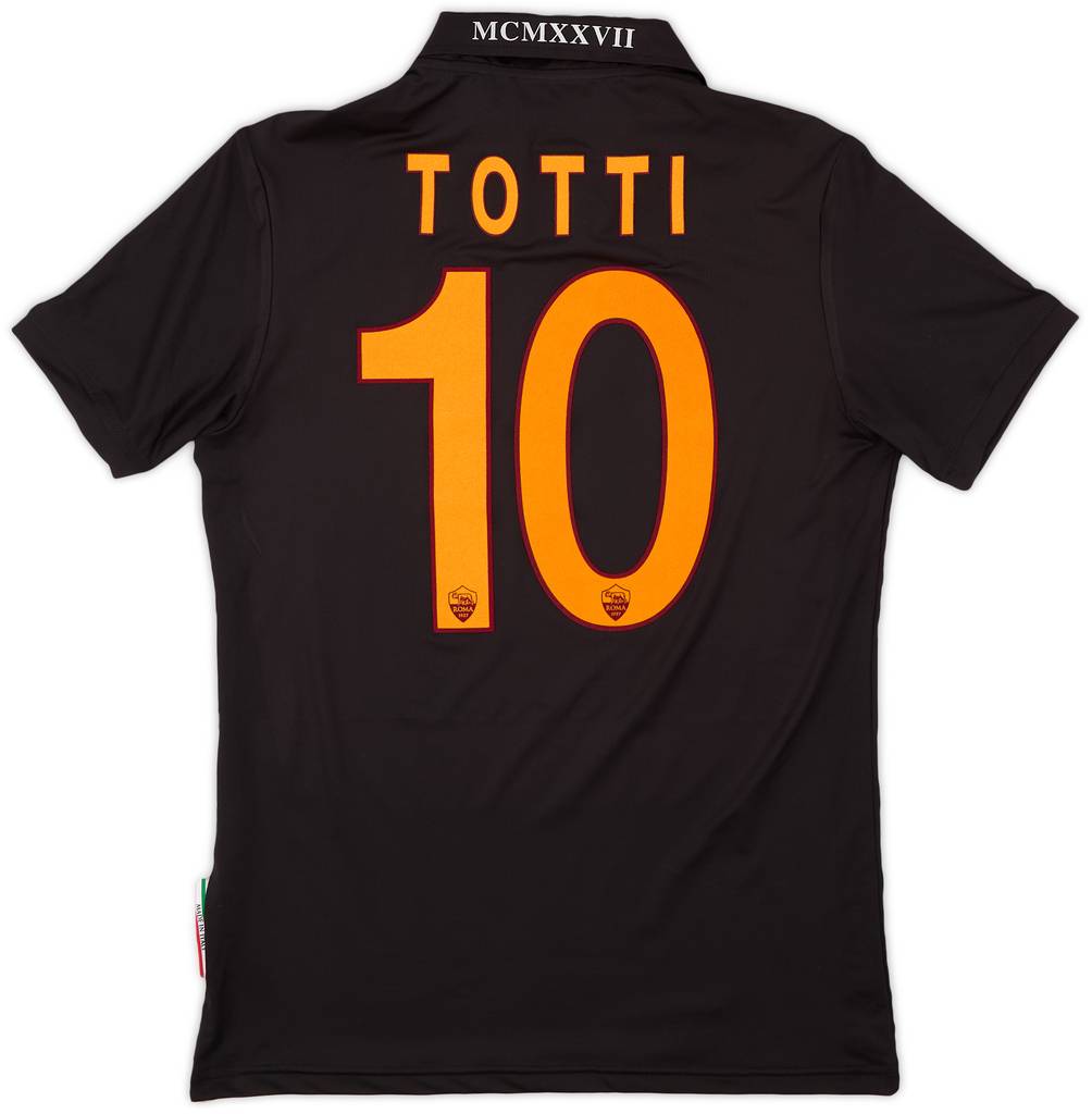 2013-14 Roma Third Shirt Totti #10 (S)