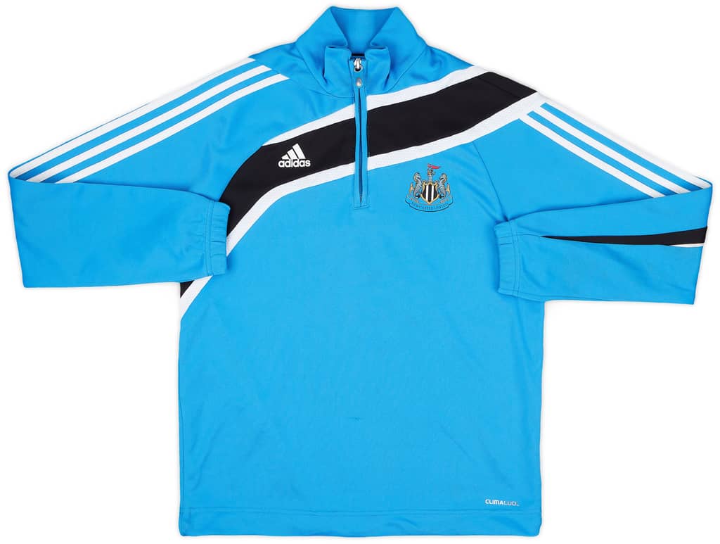 2009-10 Newcastle adidas 1/4 Zip Drill Top - 8/10 - (L.Boys)