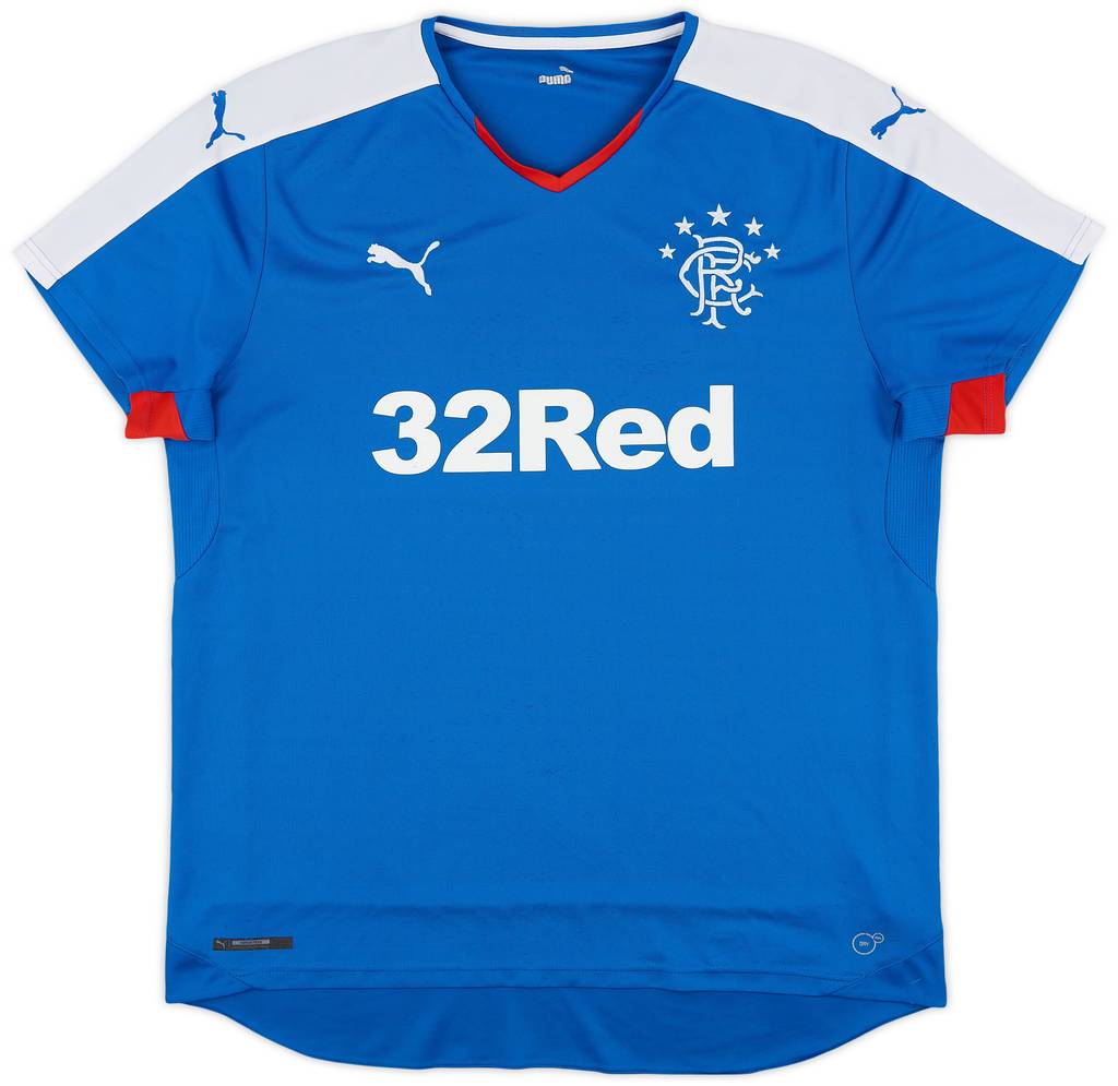 2015-16 Rangers Home Shirt - 6/10 - (XL)