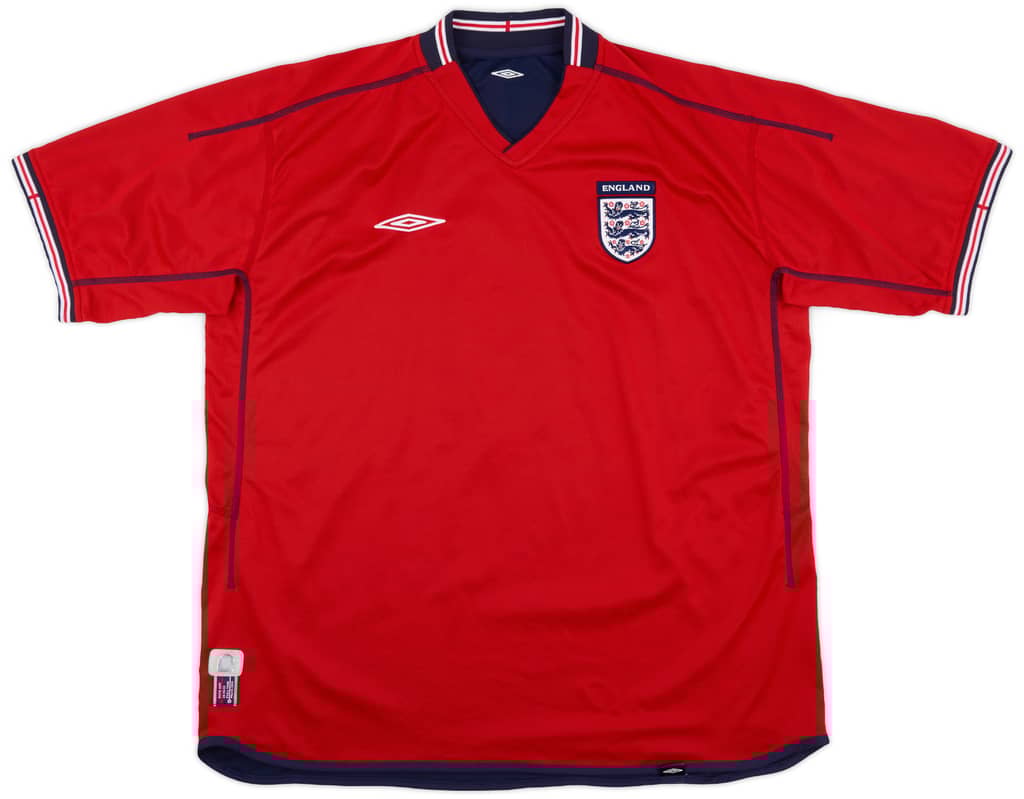 2002-04 England Away Shirt #9 - 8/10 - (XXL)
