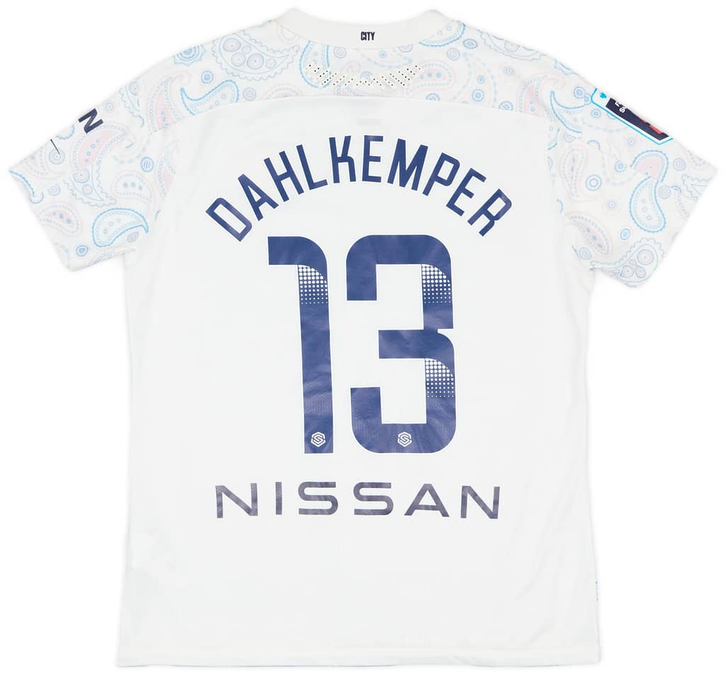 2020-21 Manchester City Women's Match Issue Third Shirt Dahlkemper #13 - As New - (L)