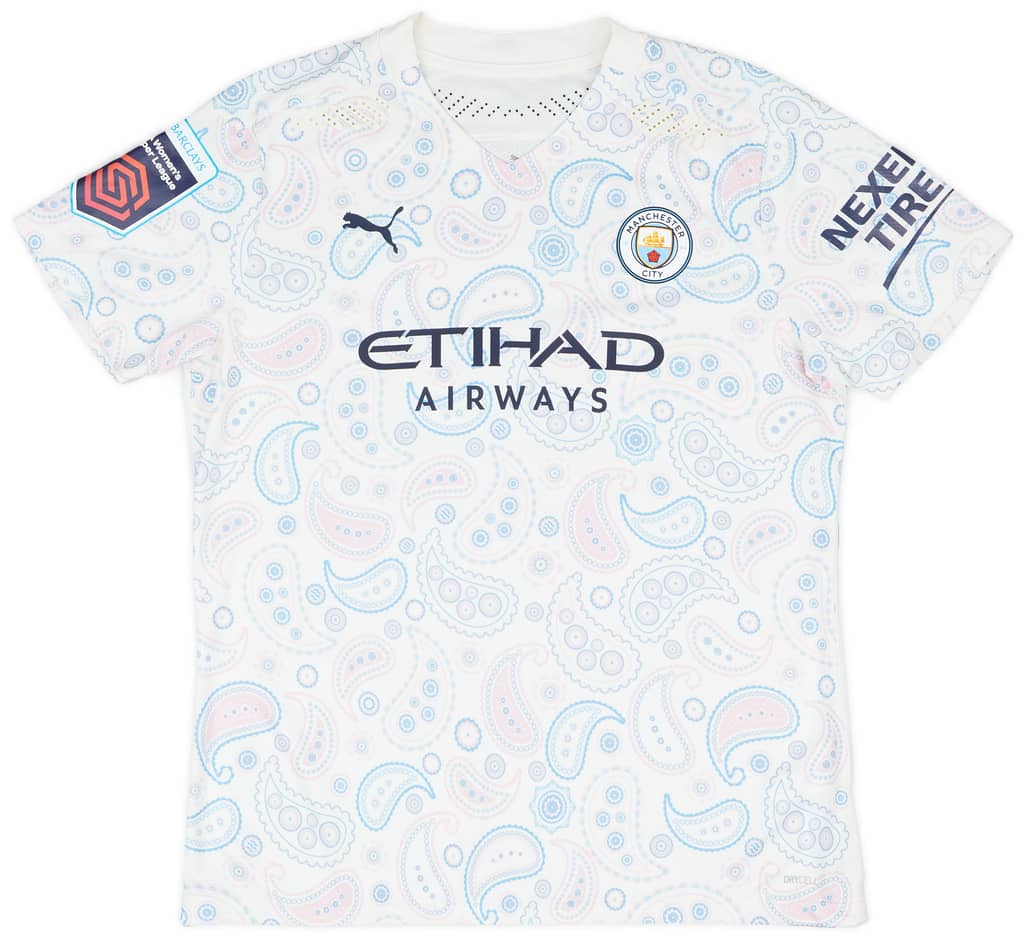 2020-21 Manchester City Women's Match Issue Third Shirt Dahlkemper #13 - As New - (L)