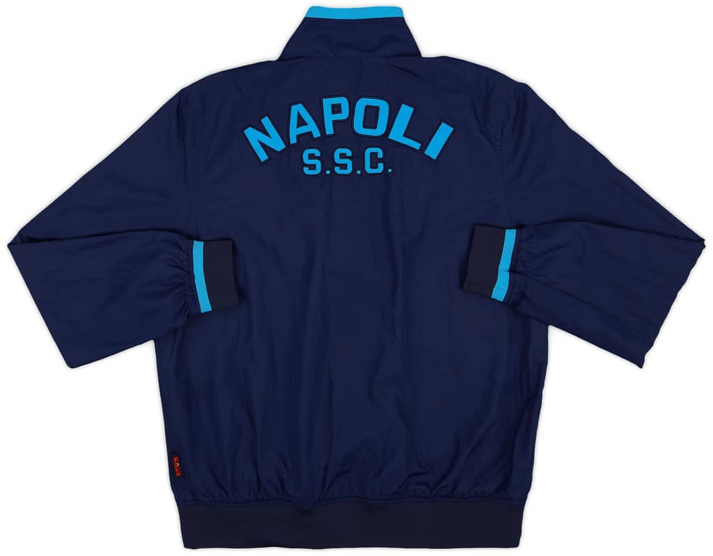 2015-16 Napoli Kappa Track Jacket - 7/10 - (L)