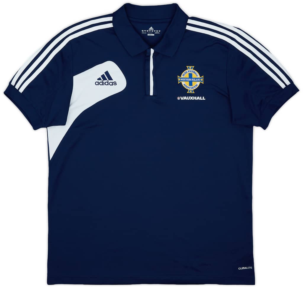 2012-14 Northern Ireland adidas Polo Shirt - 8/10 - (XL)