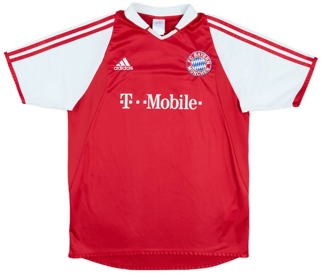 2003-04 Bayern Munich Home Shirt - 9/10 - (XL.Boys)