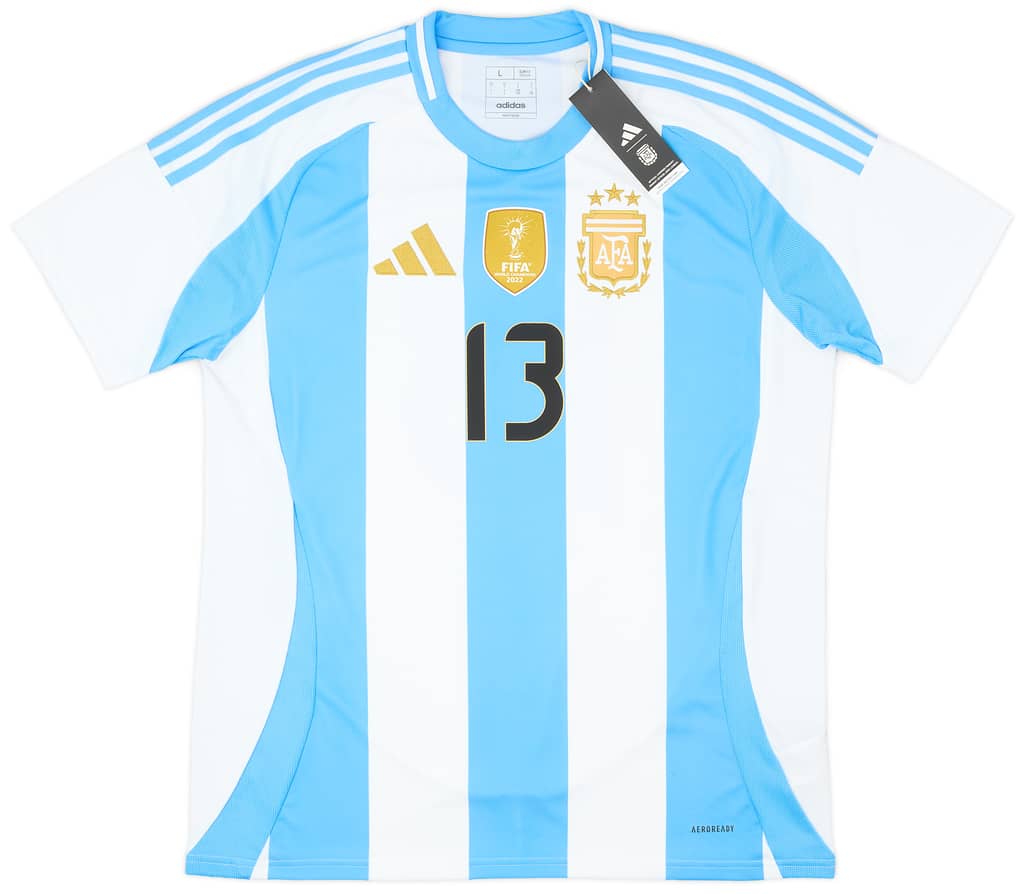 2024-25 Argentina Home Shirt Romero #13