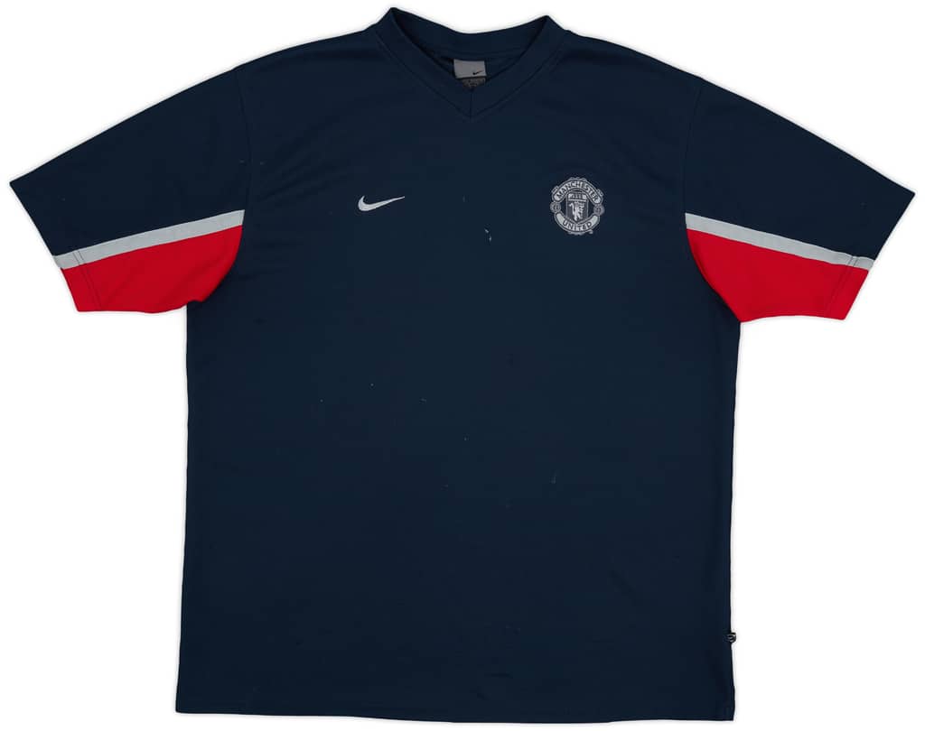 2002-03 Manchester United Nike Training Shirt - 6/10 - (XL)