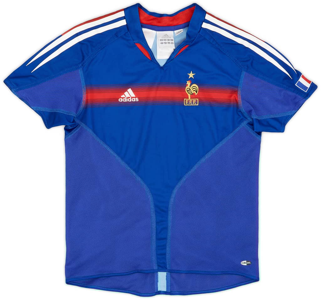 2004-06 France Home Shirt - 8/10 - (M.Boys)