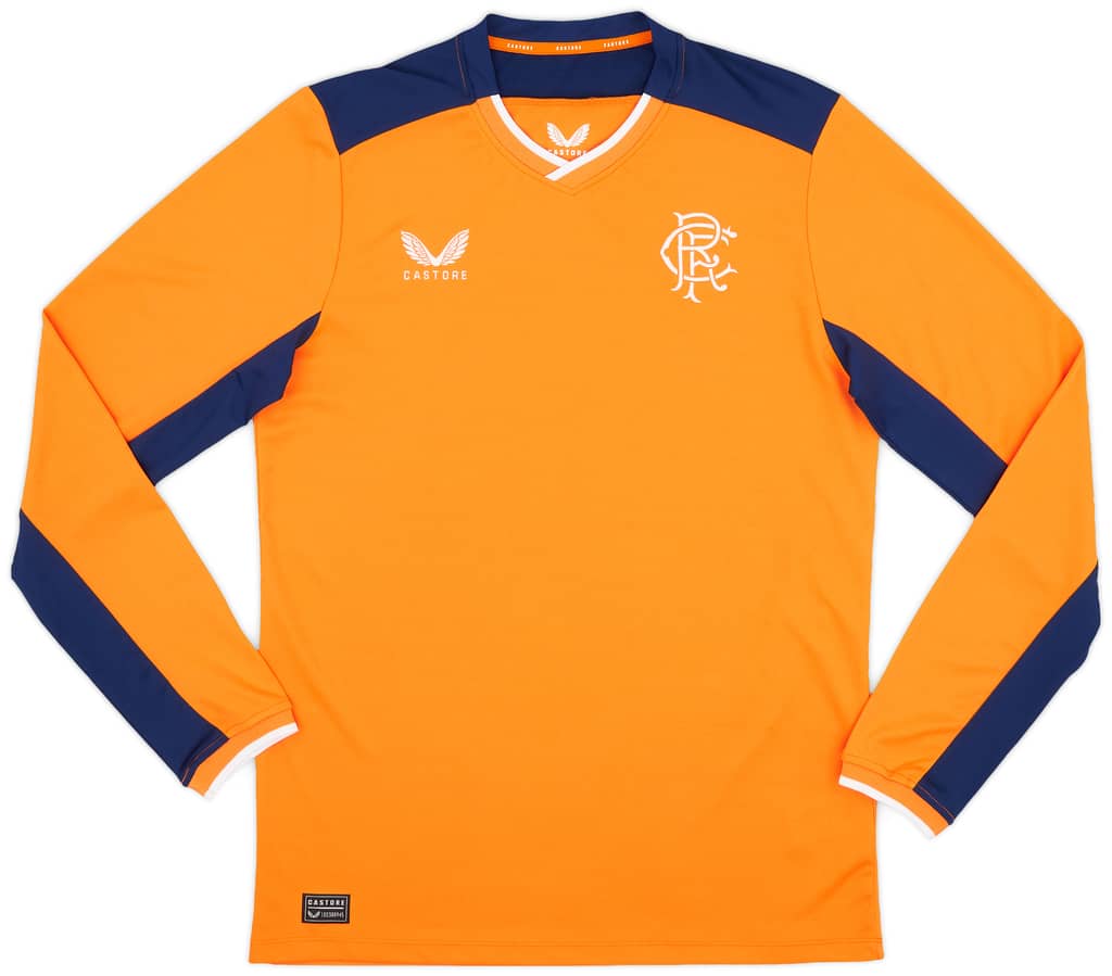 2022-23 Rangers Third L/S Shirt - As New